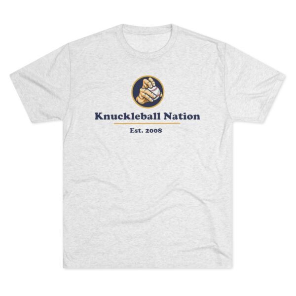 Icon Logo Tri-blend Unisex Tee - Image 2