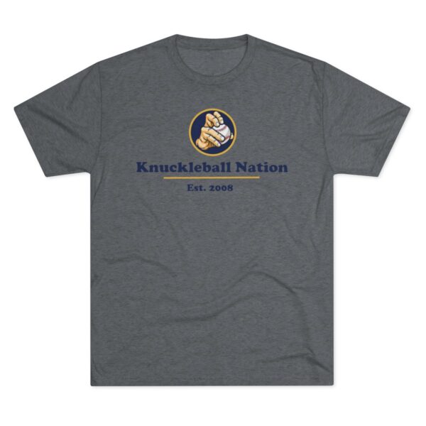 Icon Logo Tri-blend Unisex Tee - Image 6