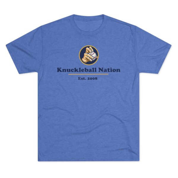 Icon Logo Tri-blend Unisex Tee - Image 4