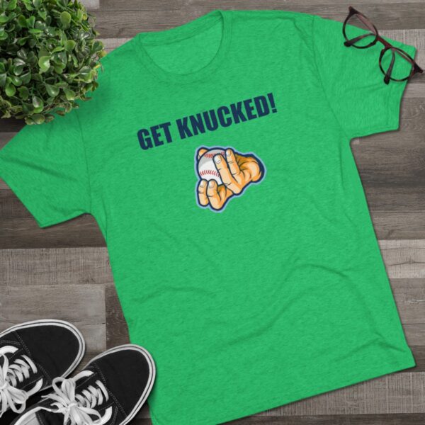 Get Knucked Unisex Tri-Blend Crew Tee - Image 11