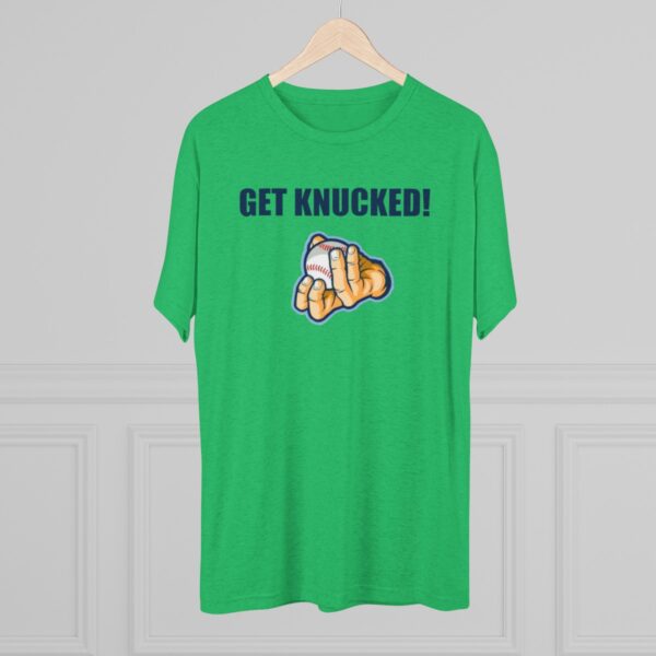 Get Knucked Unisex Tri-Blend Crew Tee - Image 12