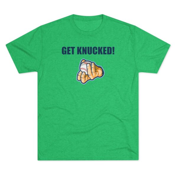 Get Knucked Unisex Tri-Blend Crew Tee - Image 9