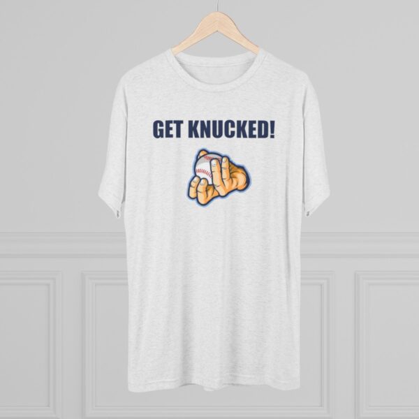 Get Knucked Unisex Tri-Blend Crew Tee - Image 8
