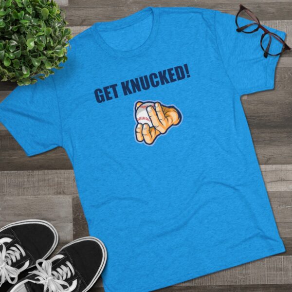 Get Knucked Unisex Tri-Blend Crew Tee - Image 15