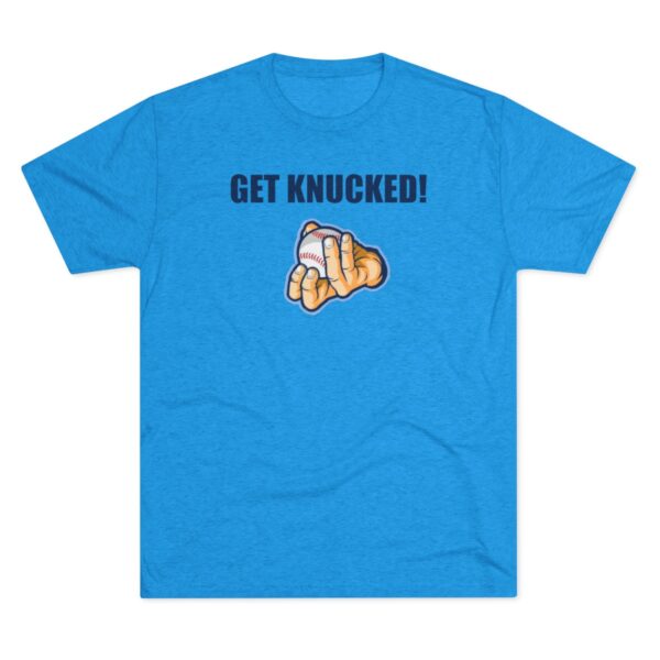 Get Knucked Unisex Tri-Blend Crew Tee - Image 13